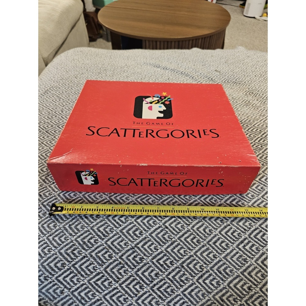 Vintage 1988 Scattergories Board Game by Milton Bradley See Description
